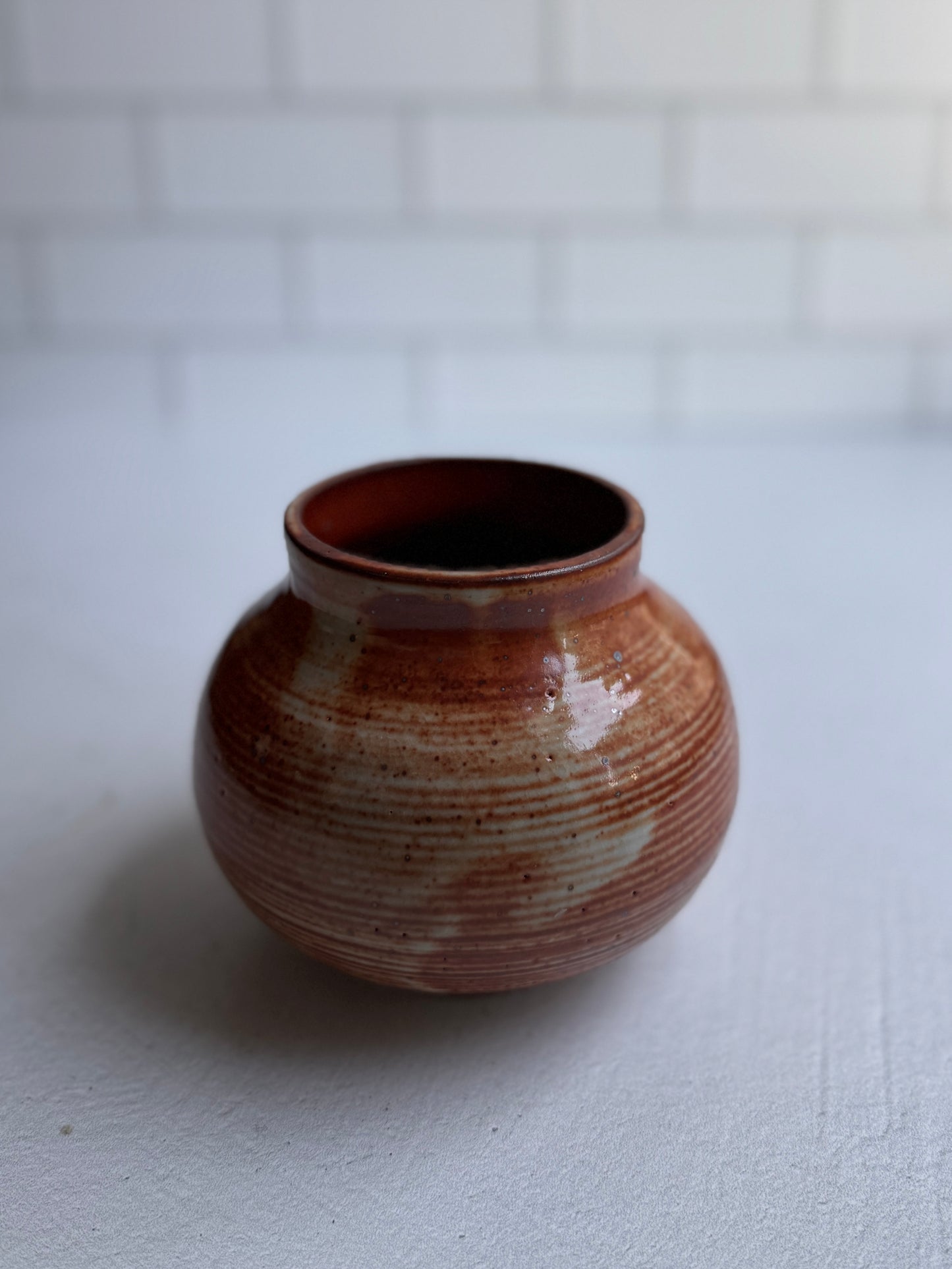 Shino Moon Jar