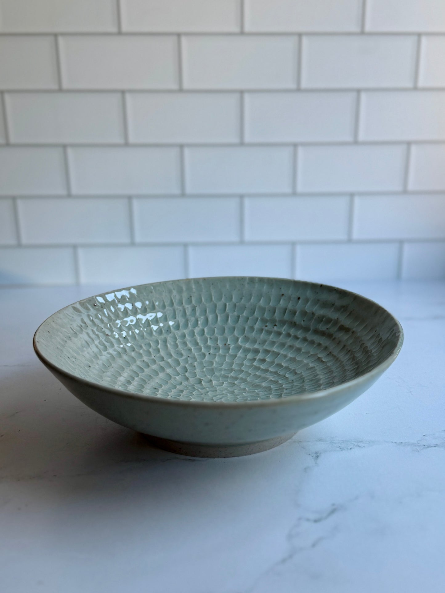 Celadon Carved Bowl (M)