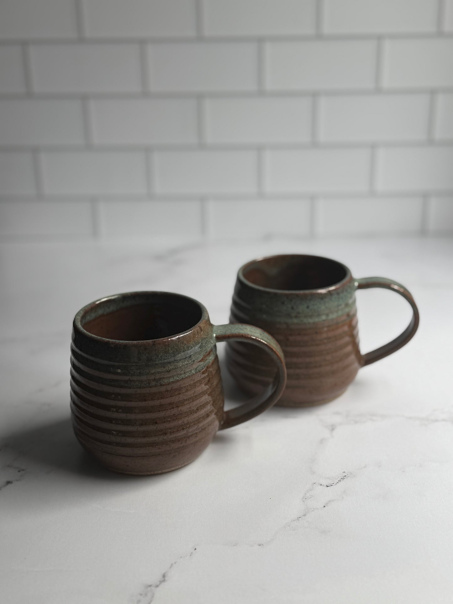Brown Sea Mist Textured Mug