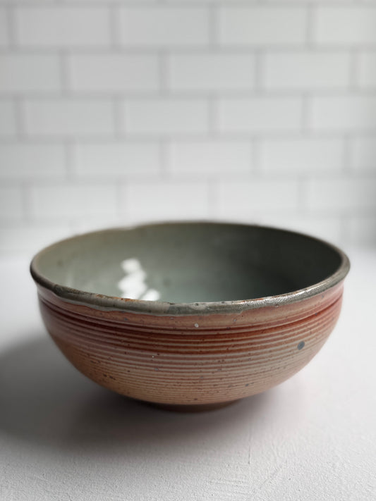 Shino Celadon Bowl (L)