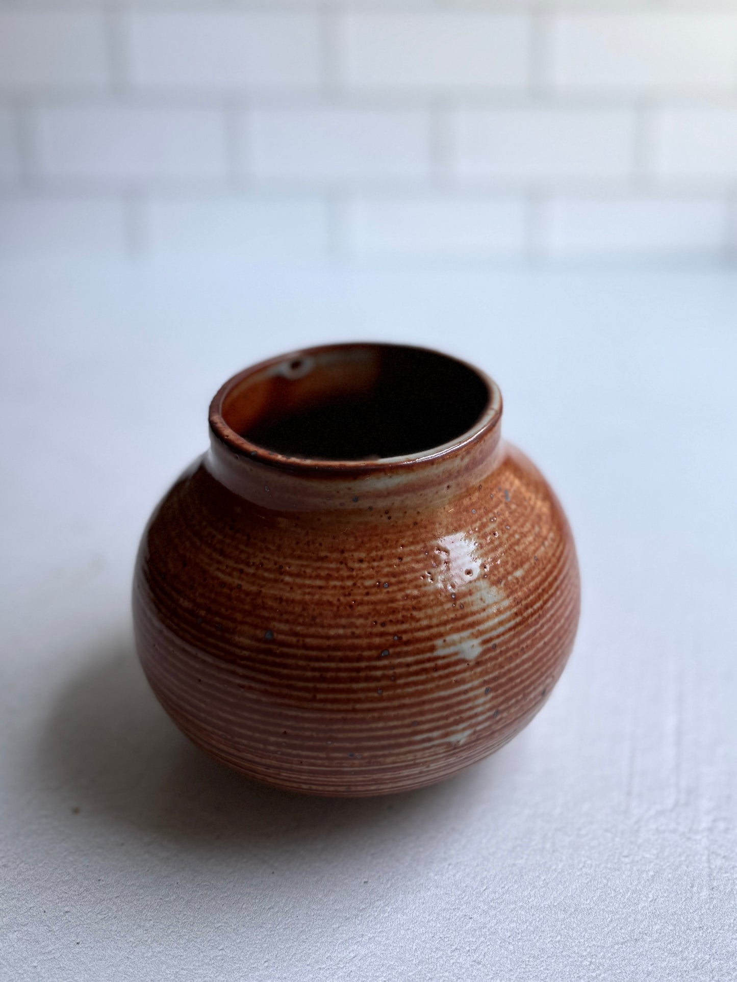 Shino Moon Jar