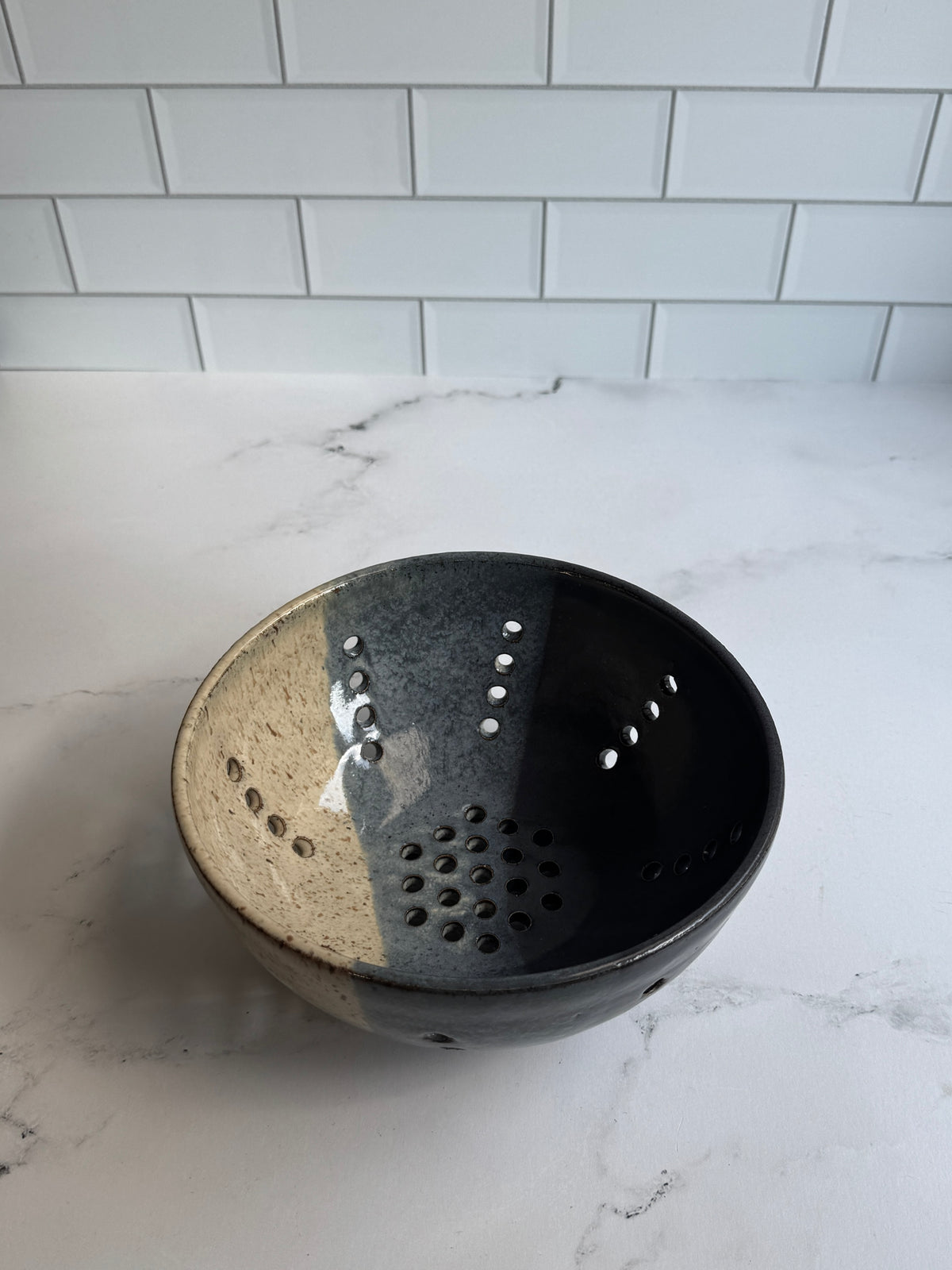 Berry Bowl- Indigo Ombré (Large)
