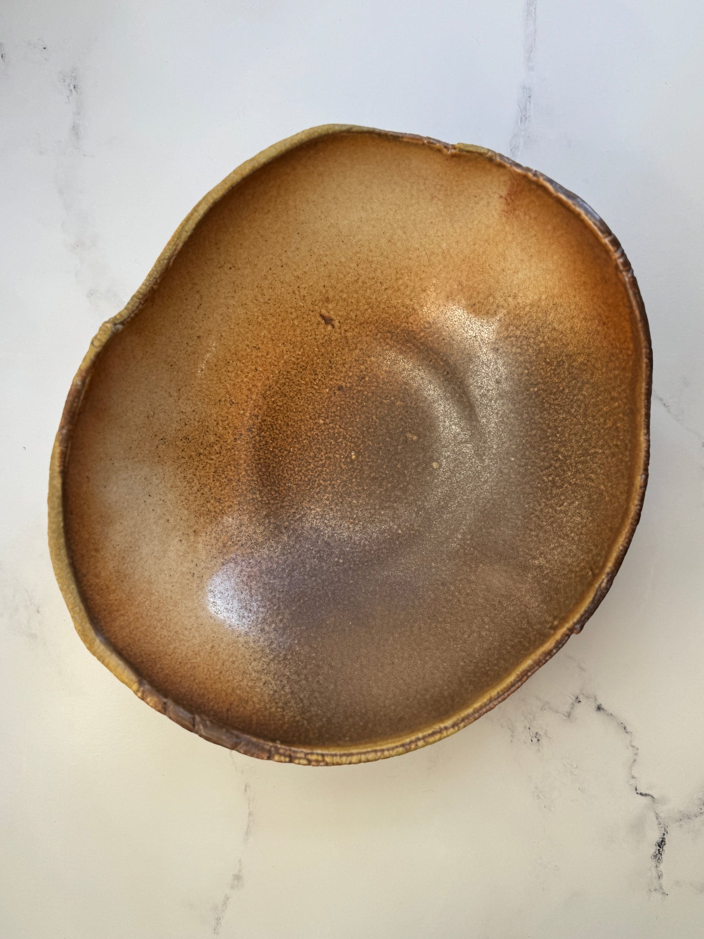 Shino Wood Fired Bowl (large)