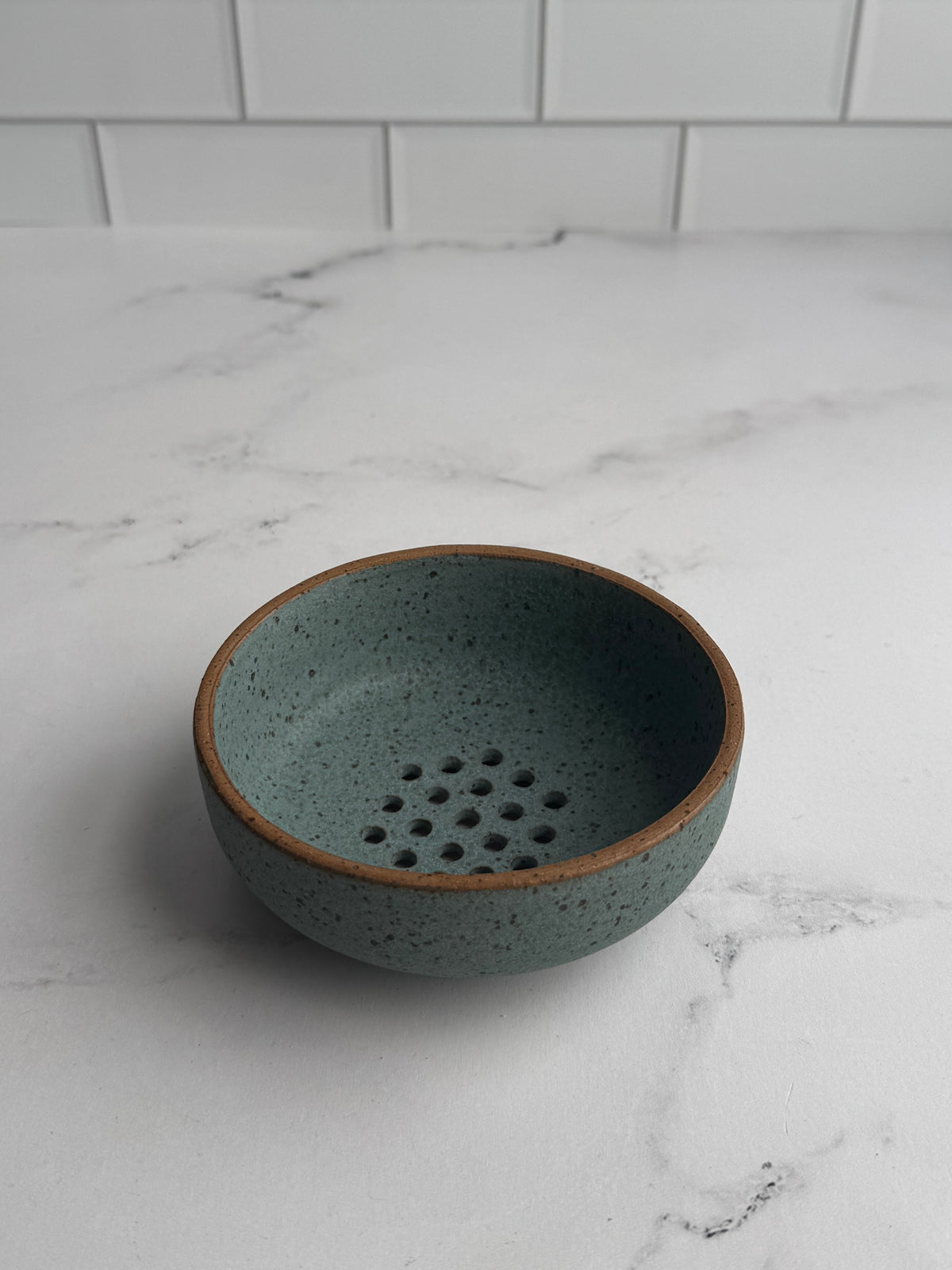 Berry Bowl- Speckled Stone Blue (Small)