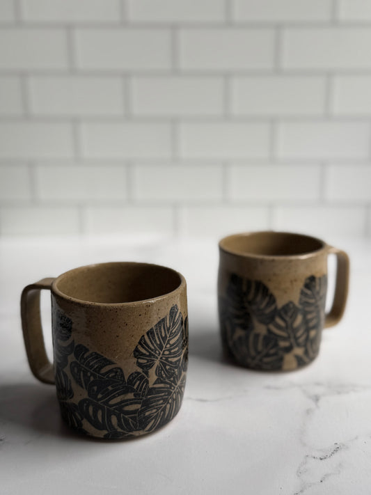 Monstera Mugs
