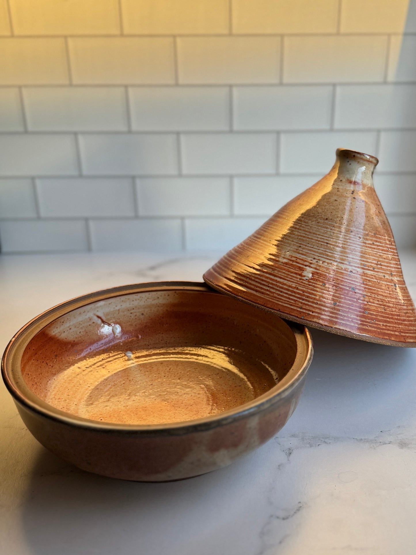 Textured Shino Tagine