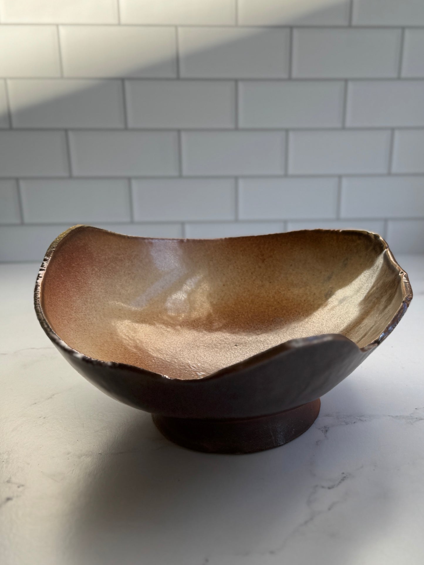 Shino Wood Fired Bowl (large)