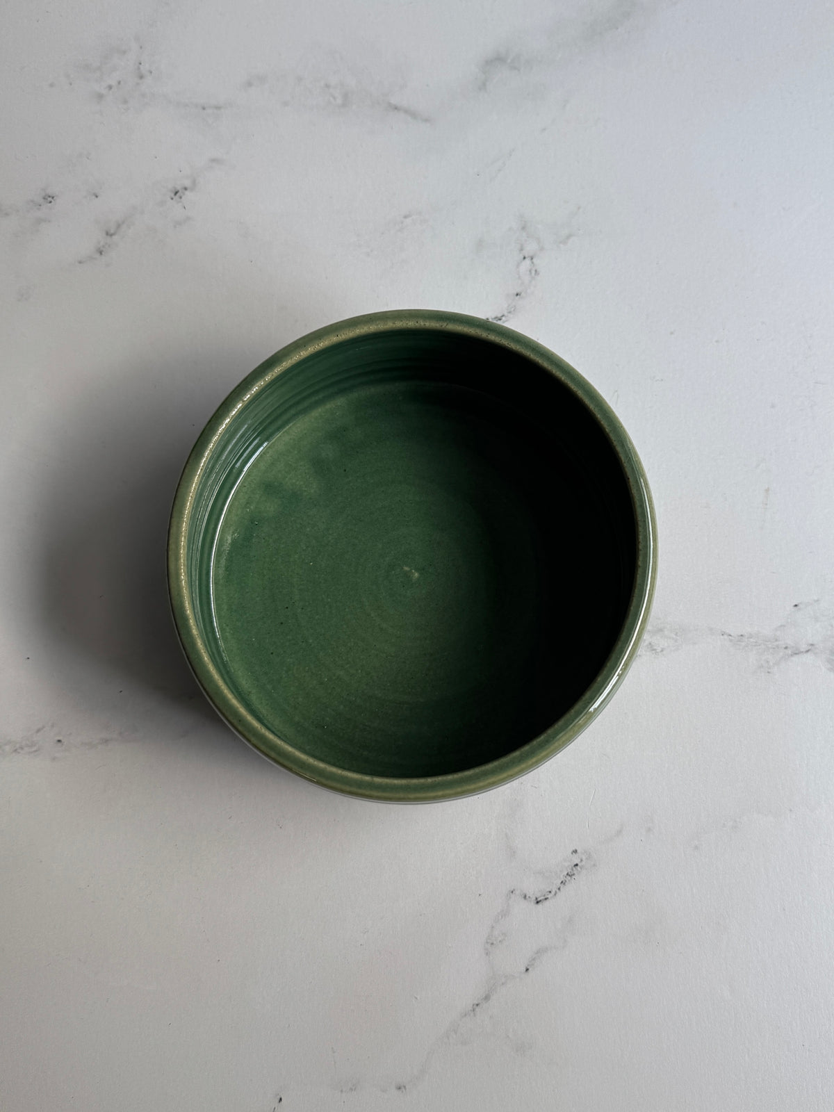 Textured Translucent Green Bowl (Small)