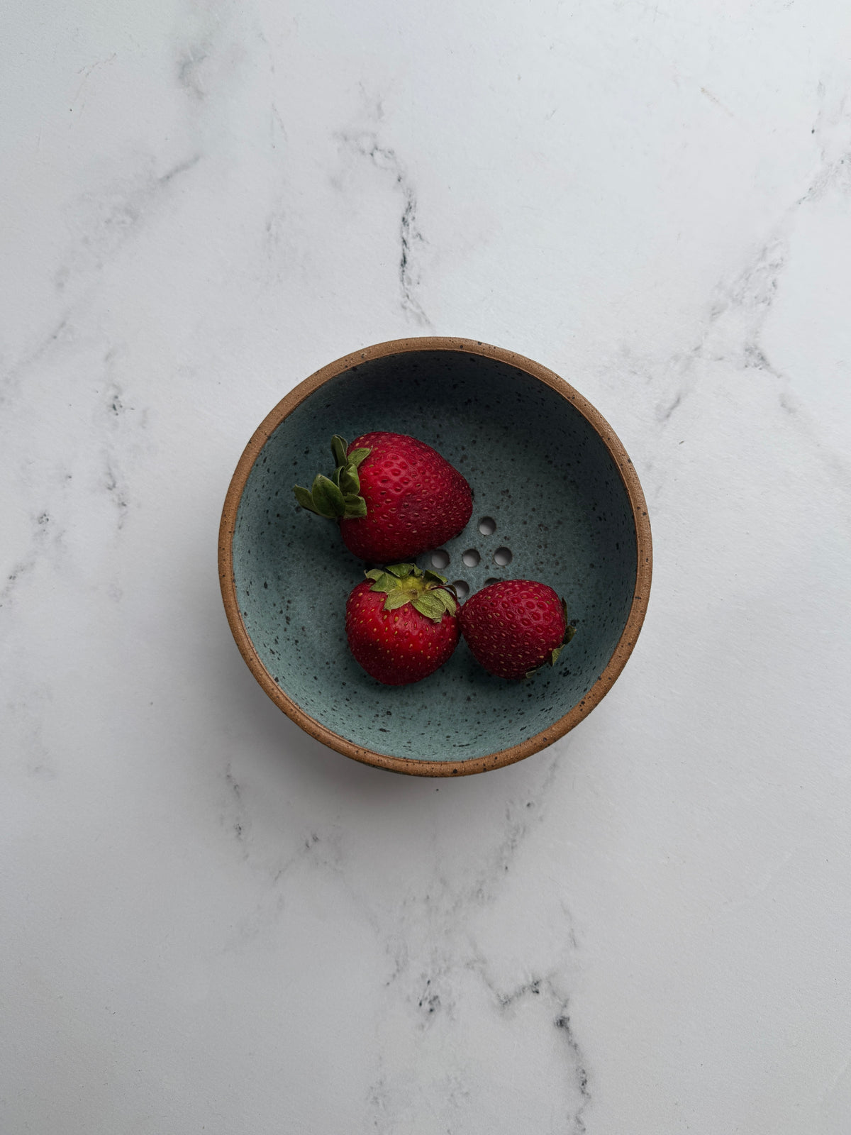 Berry Bowl- Speckled Stone Blue (Small)