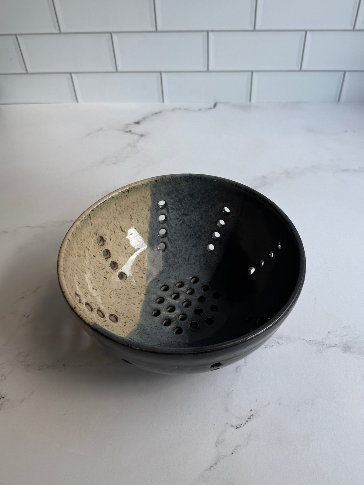 Berry Bowl- Indigo Ombré (Large)