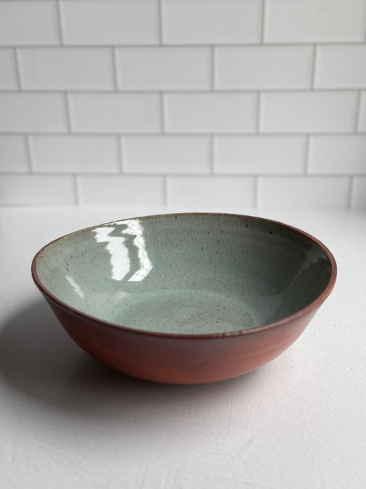 Shino Celadon Bowl (L)