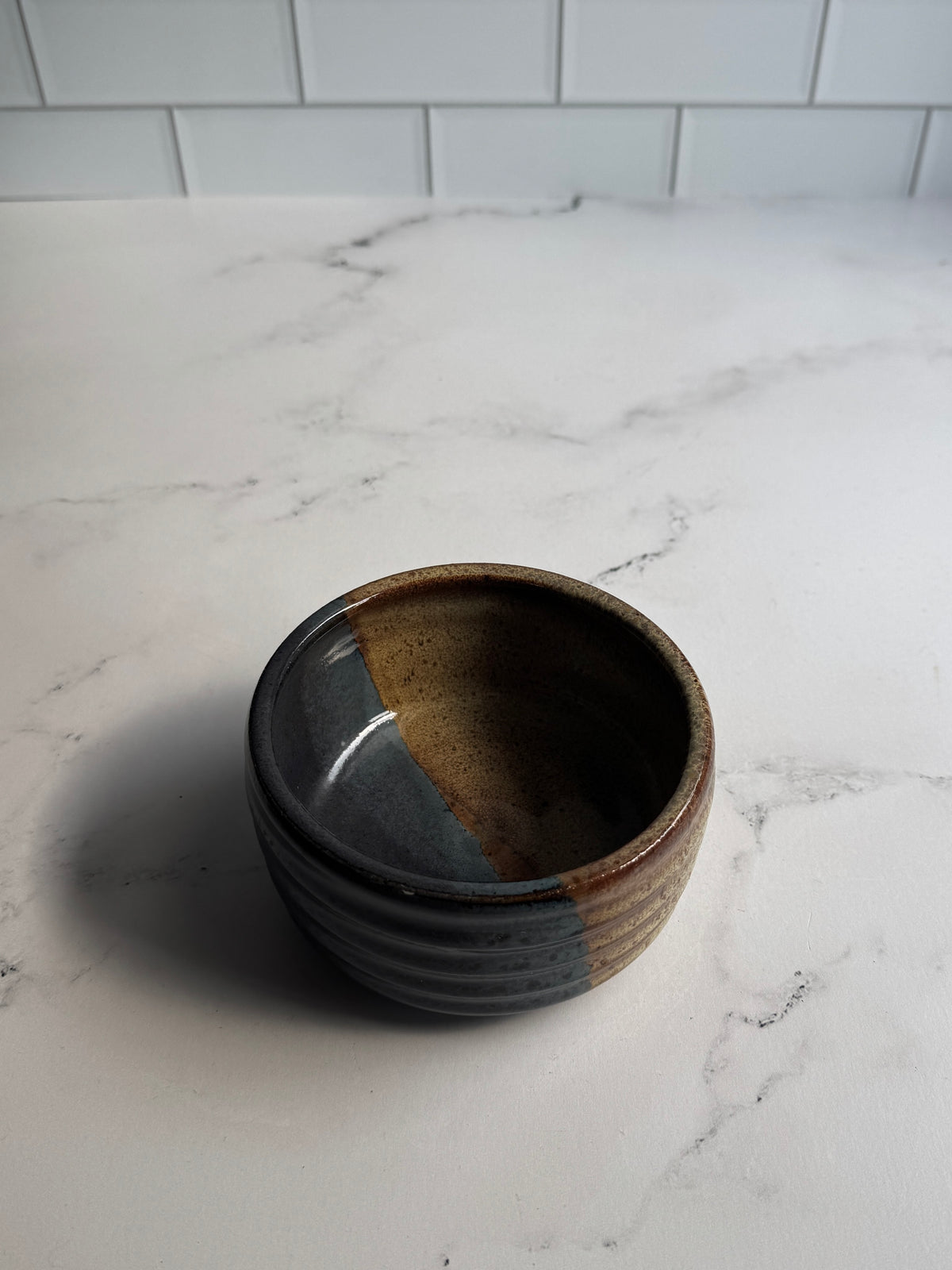 Textured Blue Ombre Bowl (Small)