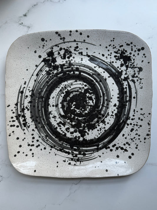 Abstract Splatter platter