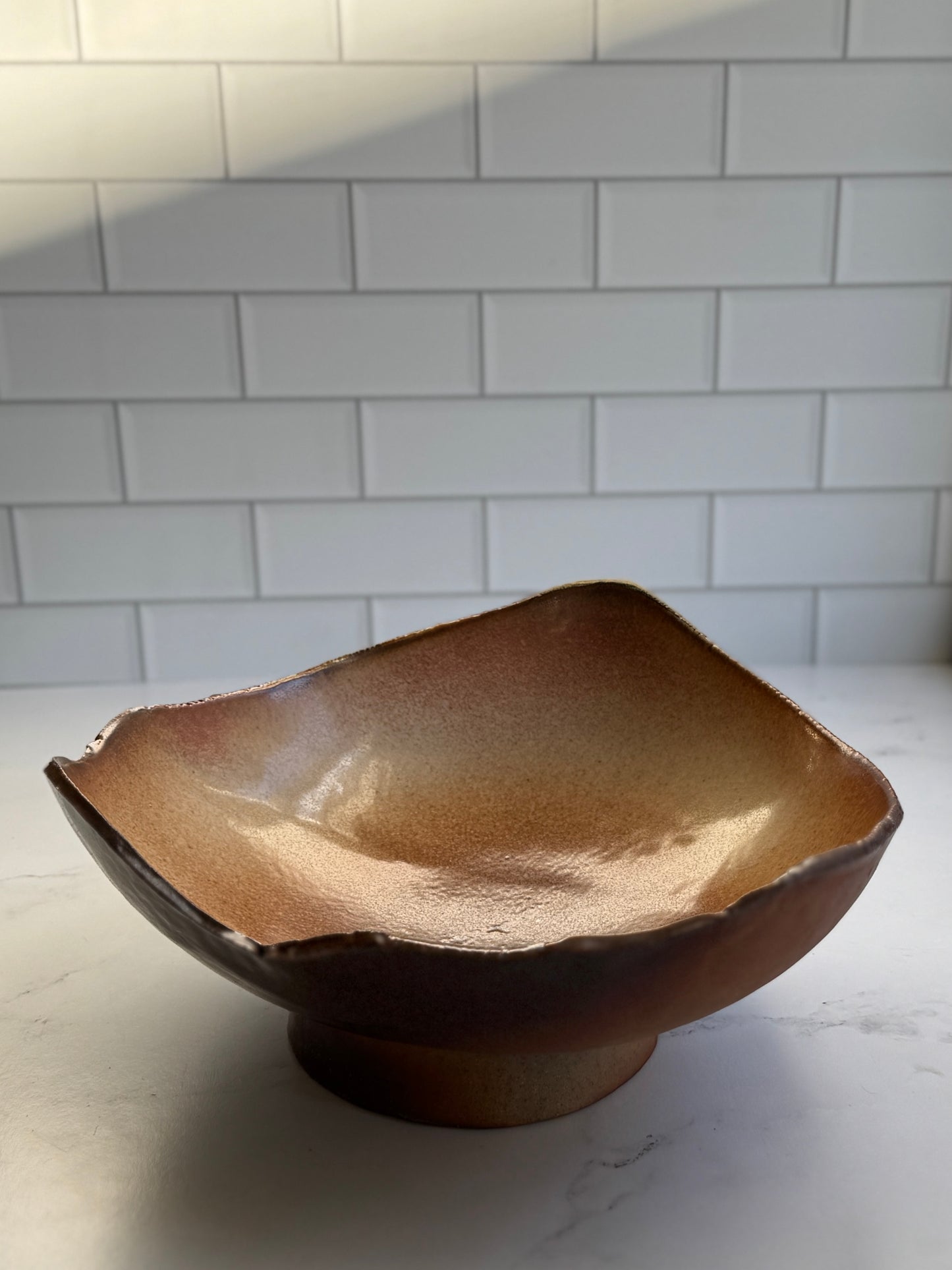 Shino Wood Fired Bowl (large)