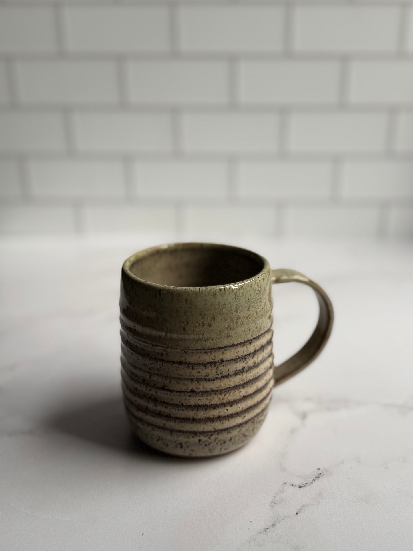 Birch Sea Mist Textured Mug
