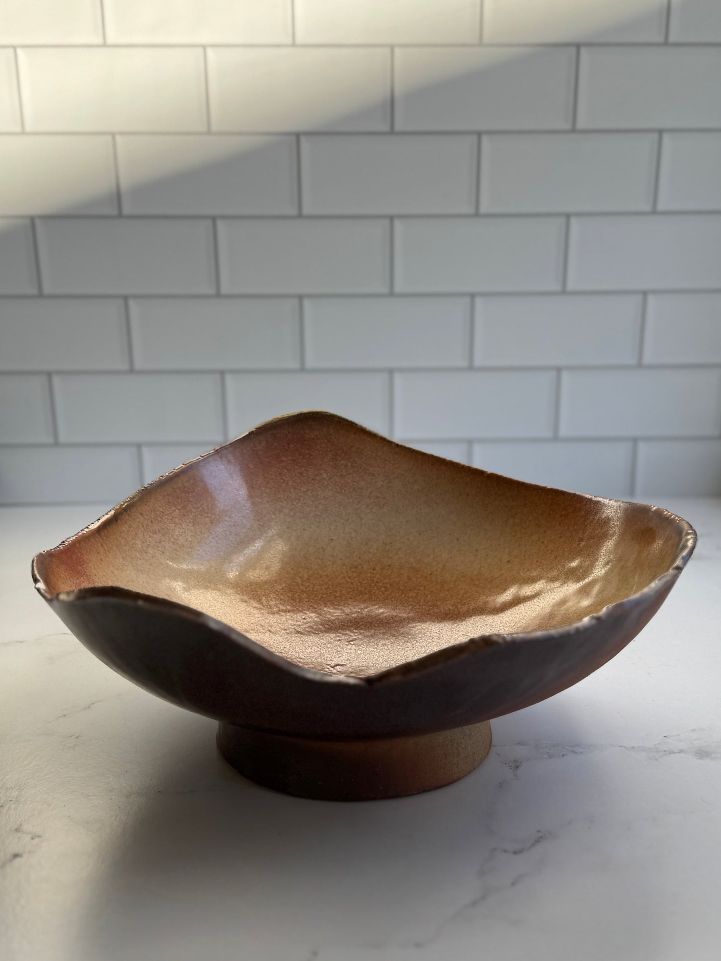 Shino Wood Fired Bowl (large)