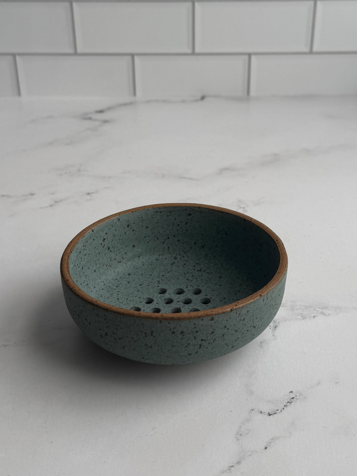 Berry Bowl- Speckled Stone Blue (Small)