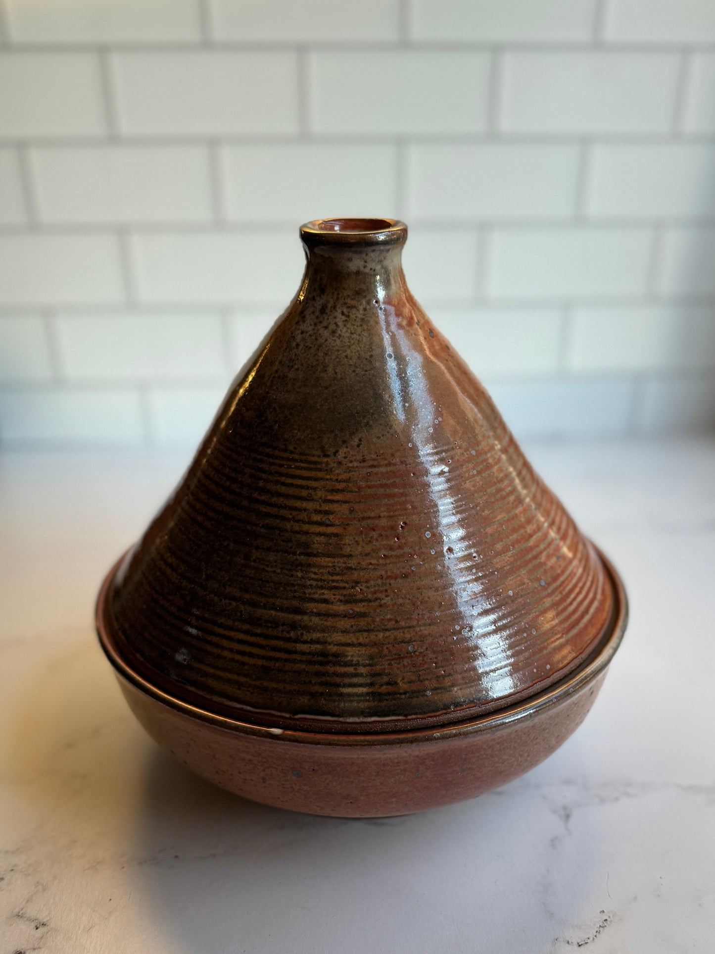 Textured Shino Tagine