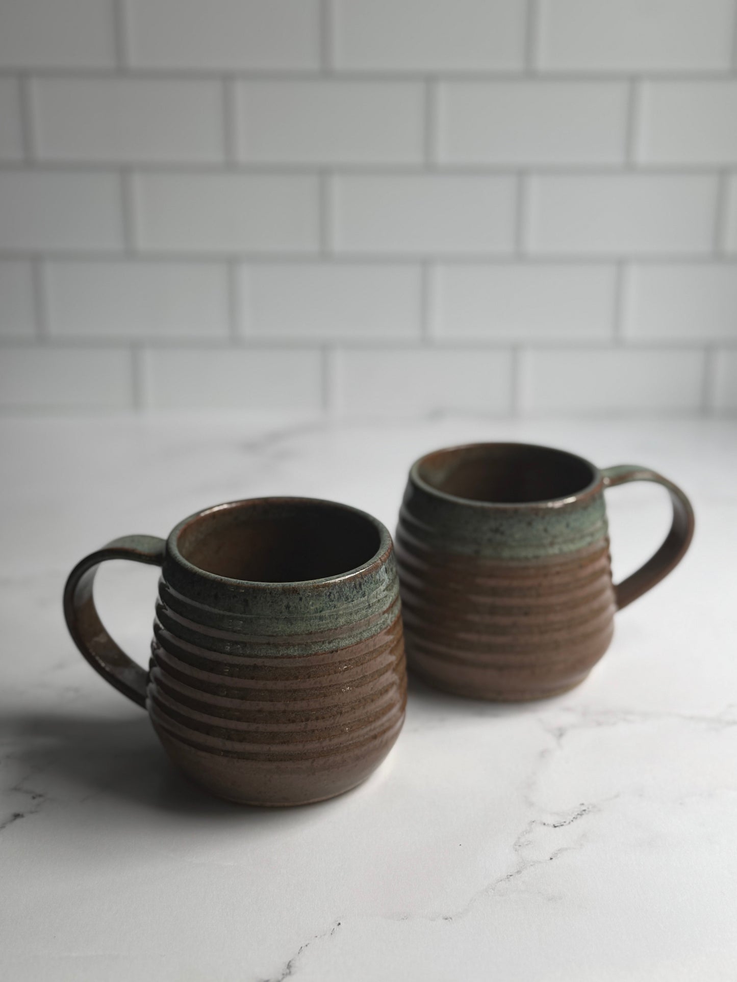Brown Sea Mist Textured Mug