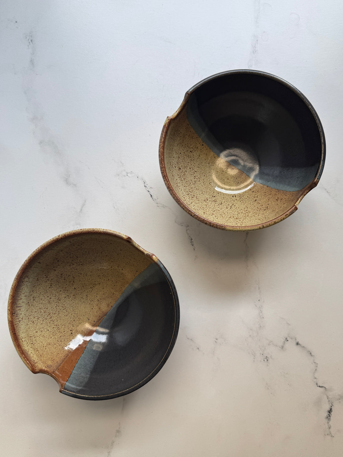 Indigo Celadon Ombre Ramen Bowls