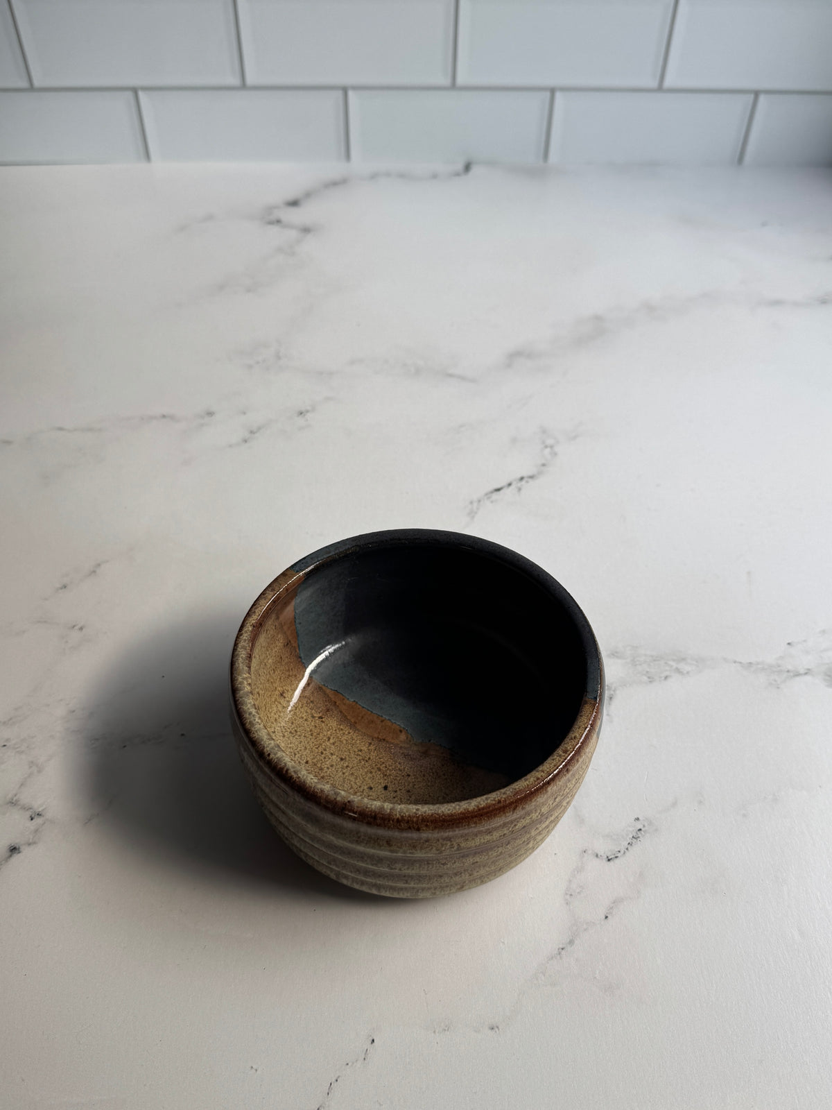 Textured Blue Ombre Bowl (Small)