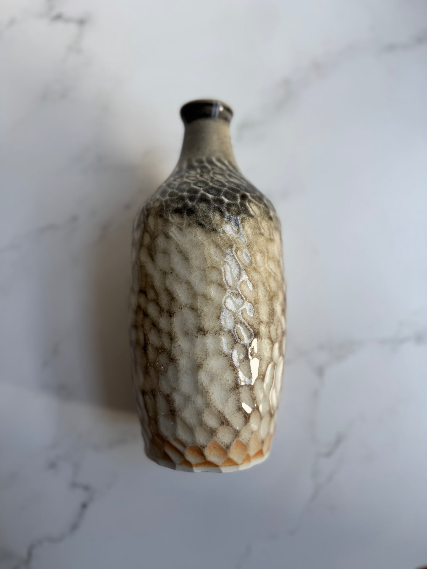 Feather Textured Vases