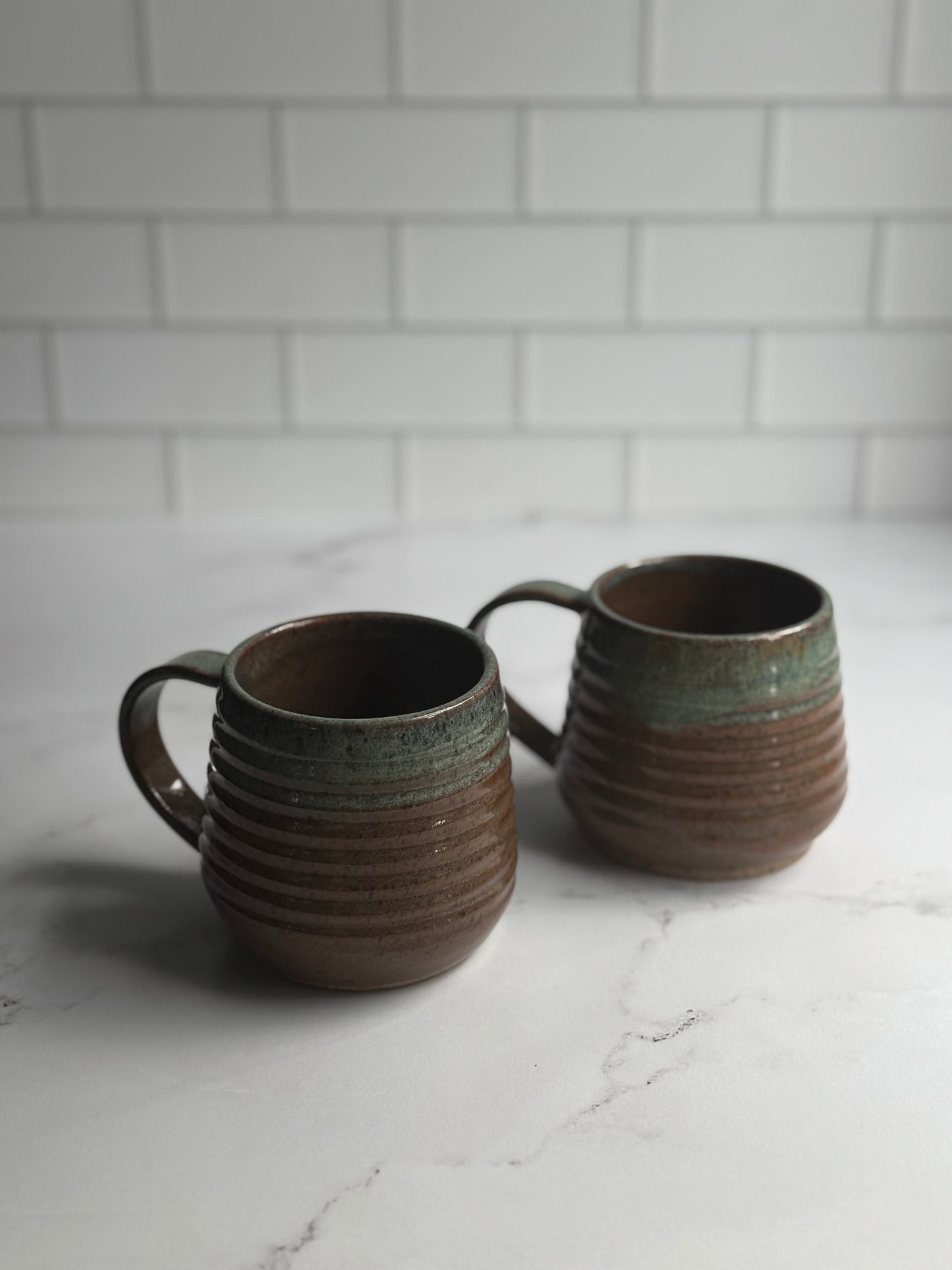 Brown Sea Mist Textured Mug