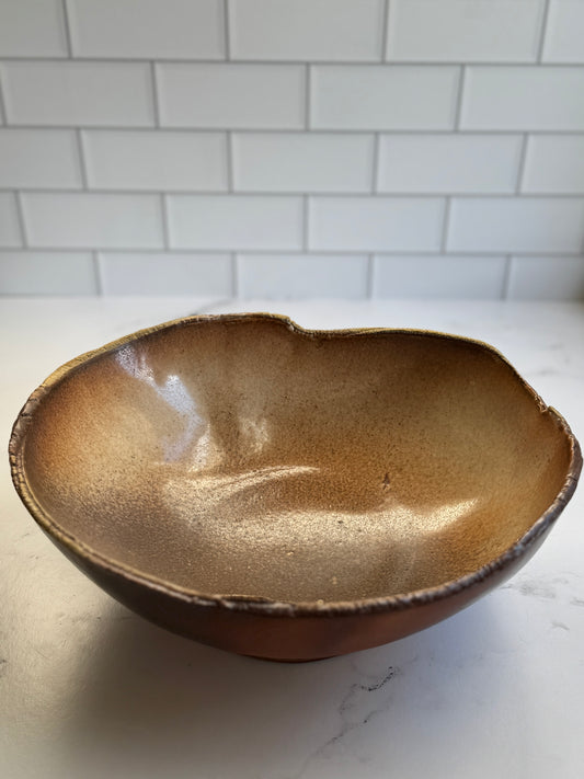Shino Wood Fired Bowl (large)