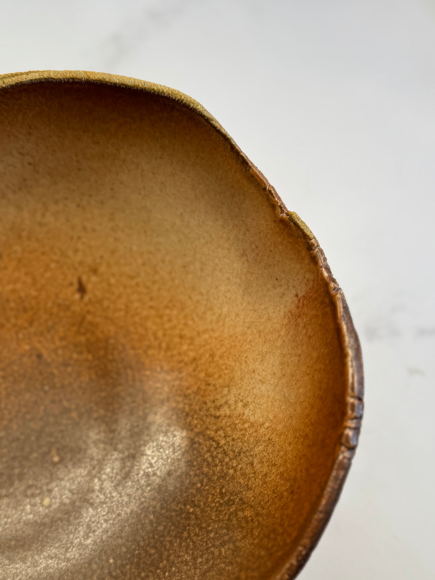 Shino Wood Fired Bowl (large)