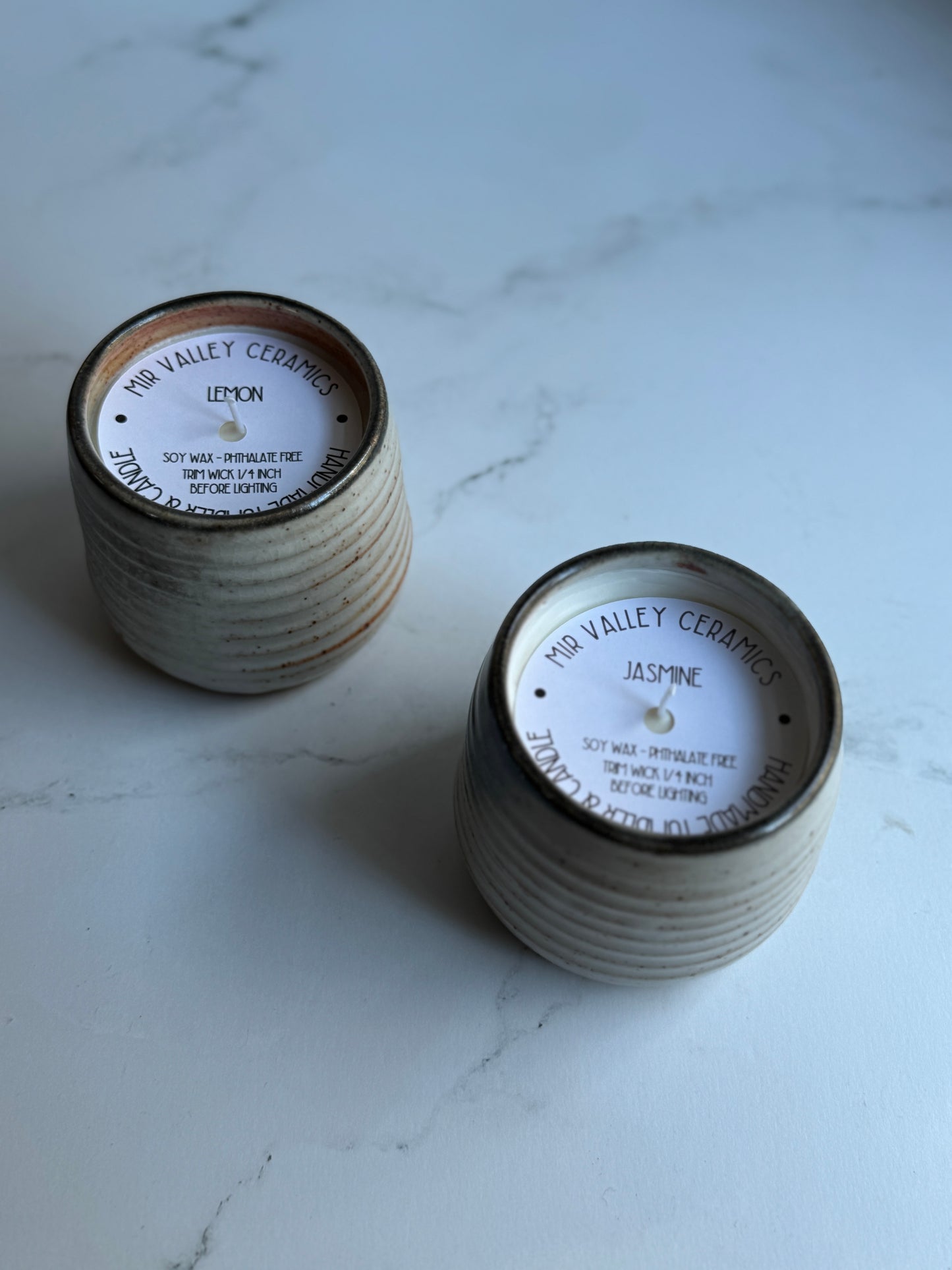 Handmade candles