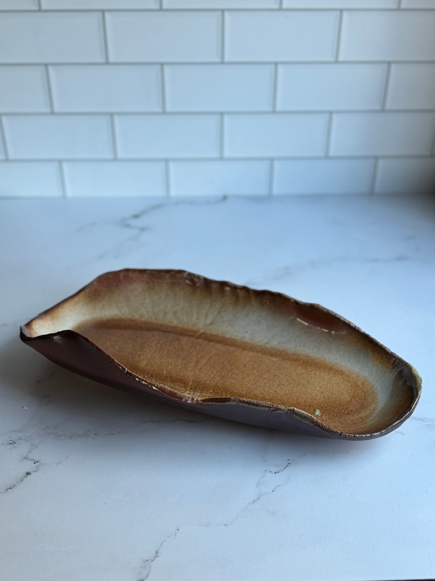 Shino Wood Fired Platter